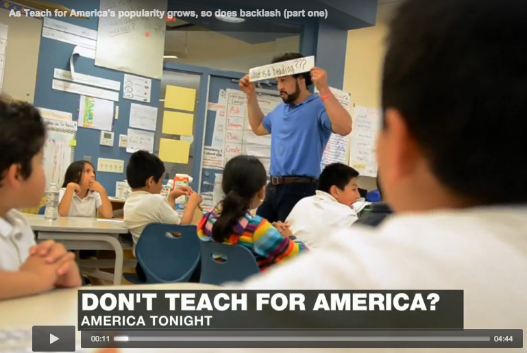 Don't Teach for America